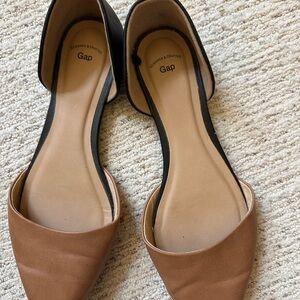 GAP Women's Brown and Black Flats